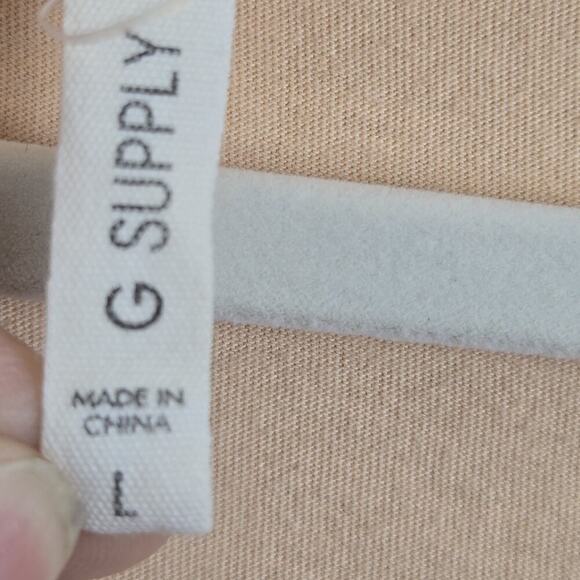 MAMACITA NEEDS A MARGARITA Large Peach Graphic T-Shirt Womens V Neck Comfy Soft - Picture 3 of 5